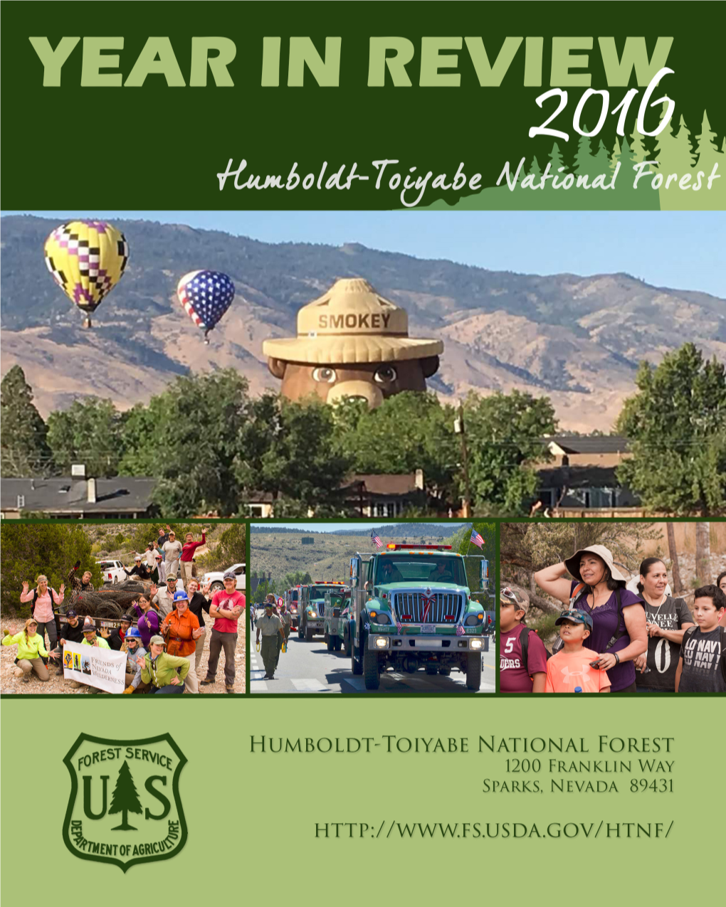 2016 Highlights: He Humboldt-Toiyabe Office Staff