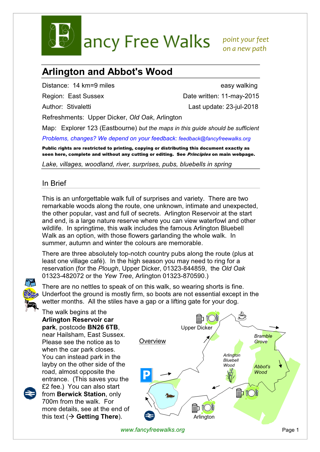 Arlington and Abbot's Wood