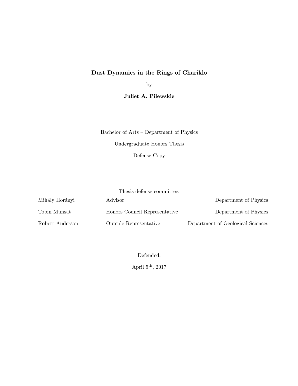 Dust Dynamics in the Rings of Chariklo