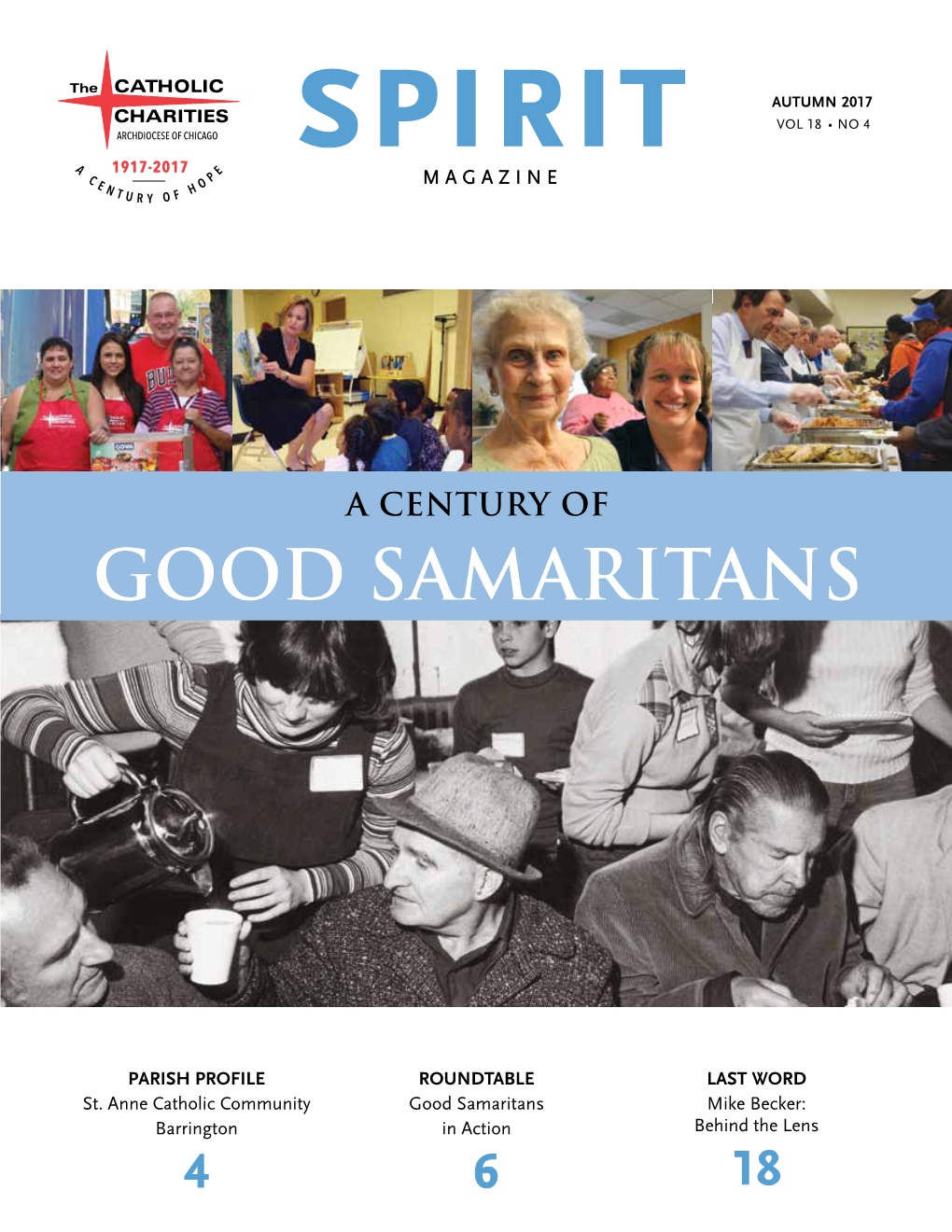 Autumn 2017 a Century of Good Samaritans