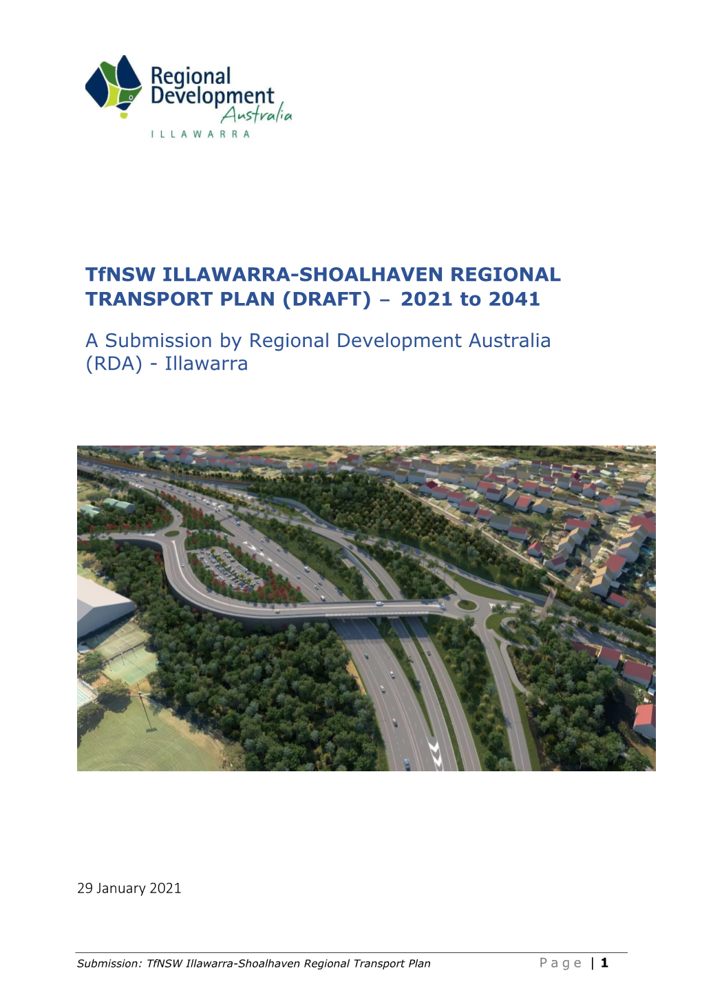 Tfnsw ILLAWARRA-SHOALHAVEN REGIONAL TRANSPORT PLAN (DRAFT) – 2021 to 2041