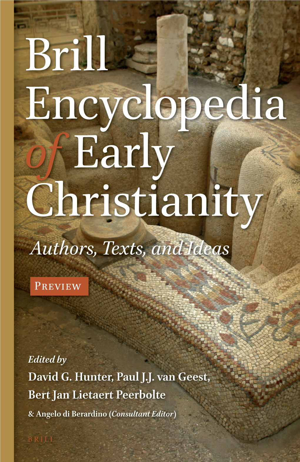 Brill Encyclopedia of Early Christianity Preview Brochure