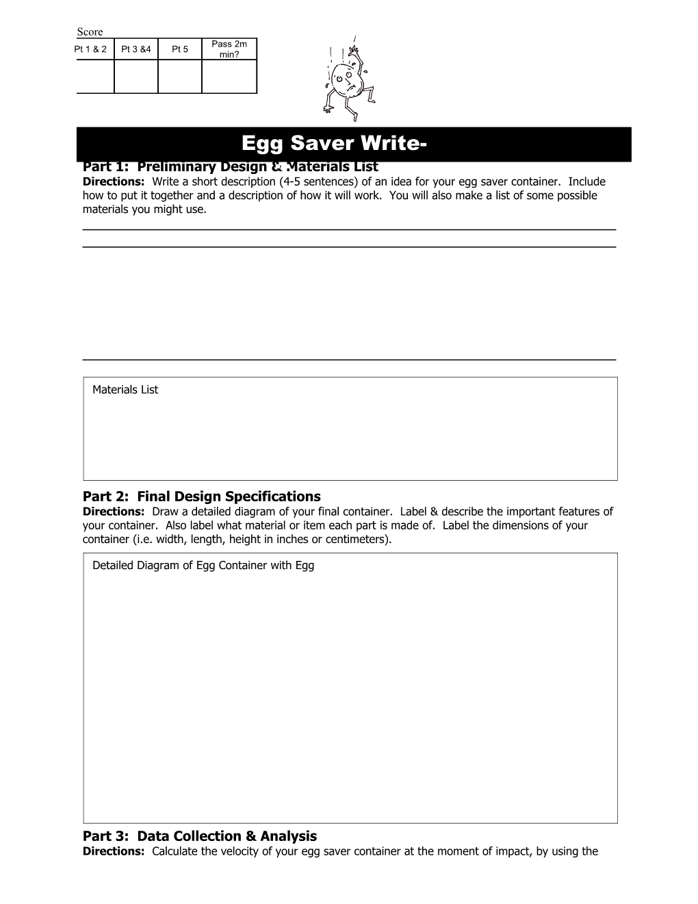 Egg Saver Write-Up