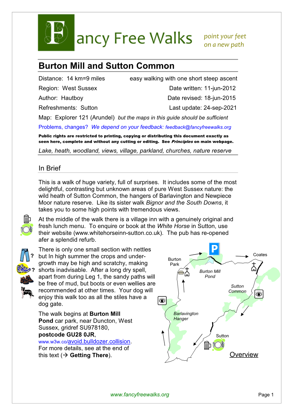 Burton Mill and Sutton Common