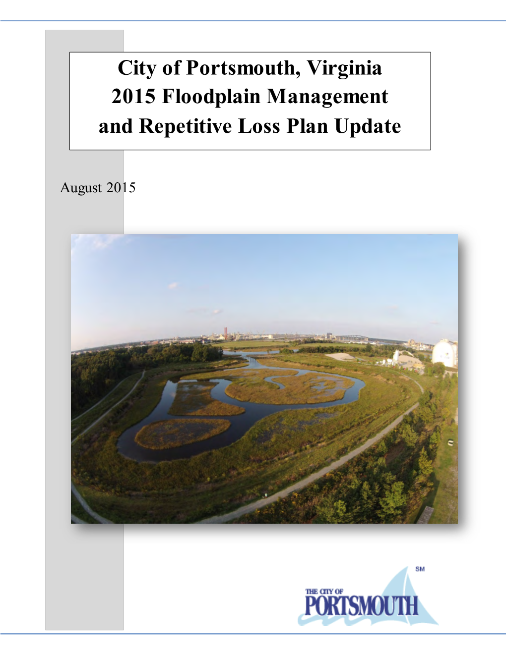 City of Portsmouth, Virginia 2015 Floodplain Management and Repetitive Loss Plan Update