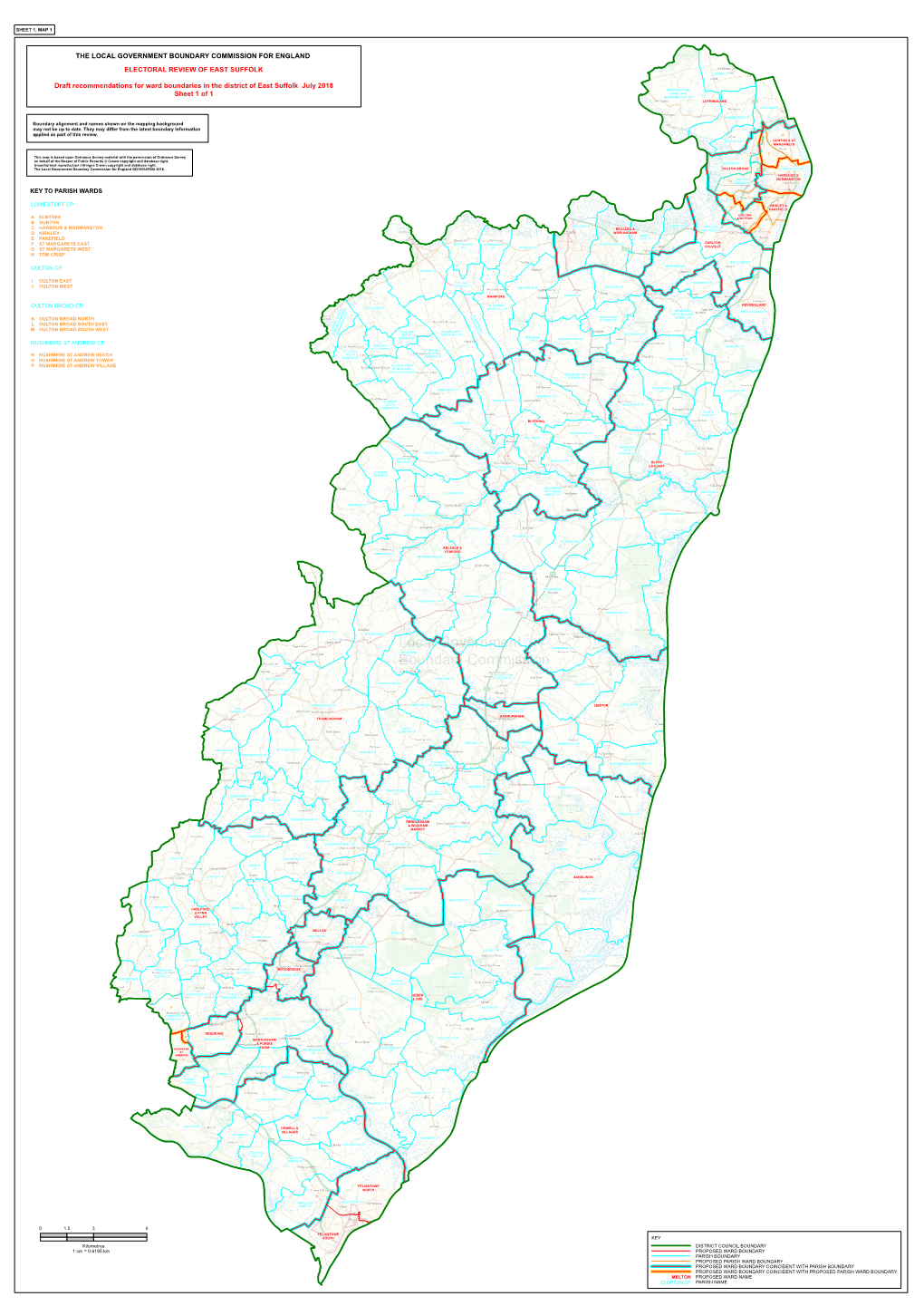 The Local Government Boundary Commission for England Electoral Review of East Suffolk Lound Cp