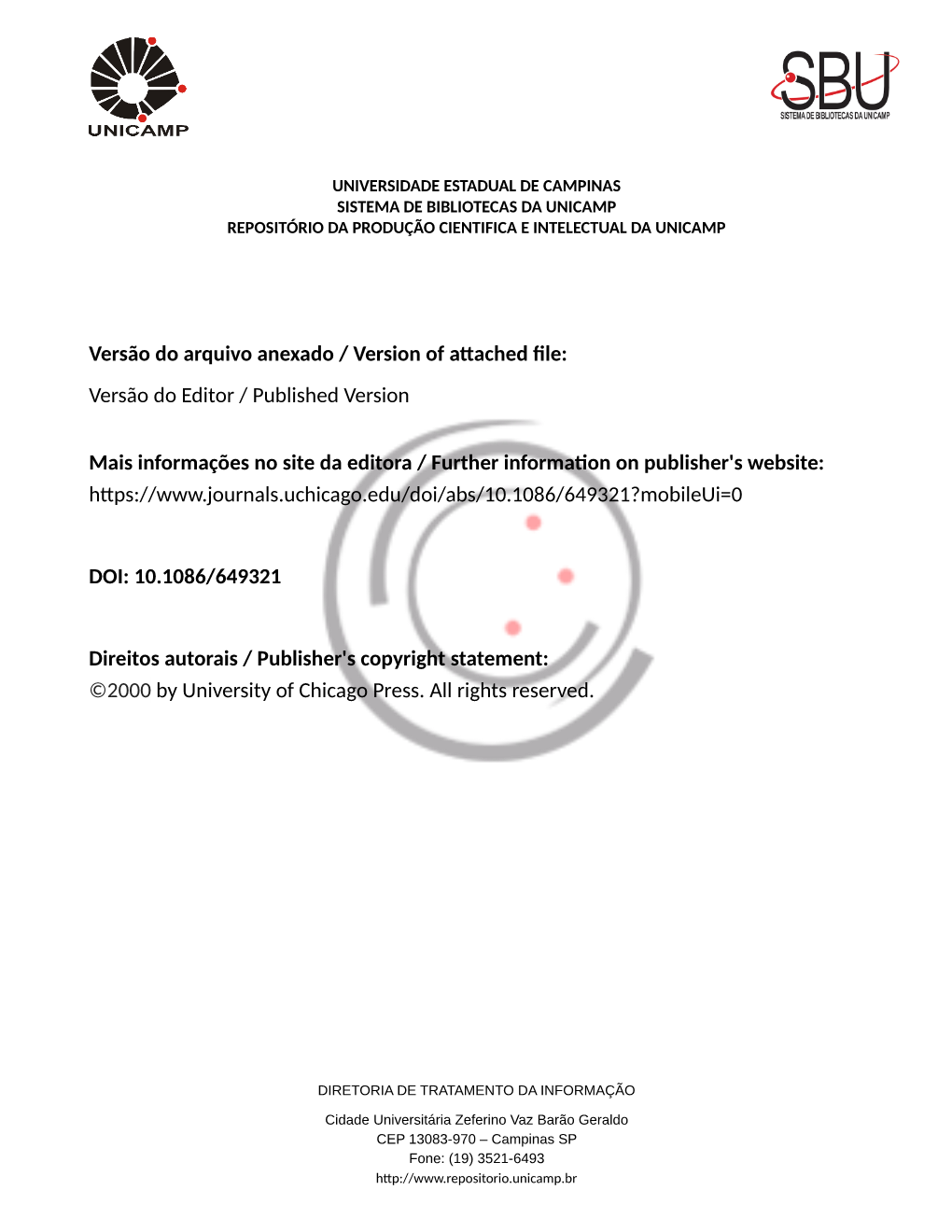 Versão Do Arquivo Anexado / Version of Attached File: Versão Do Editor / Published Version