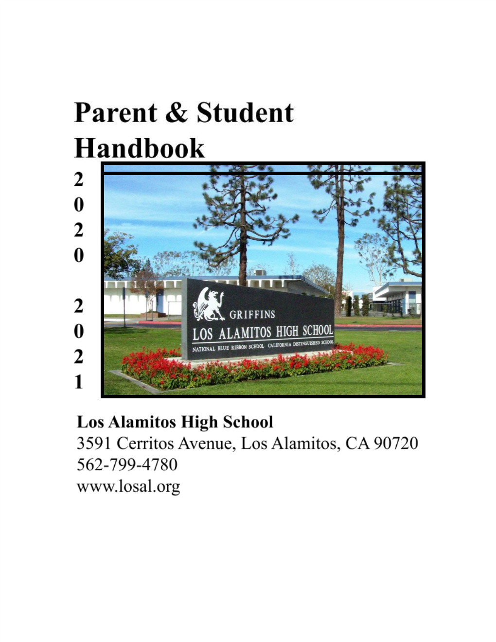 LAHS2020-2021Handbook.Pdf