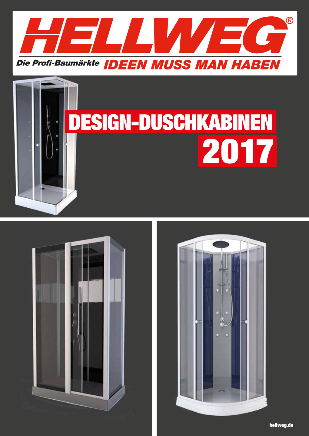 Design-Duschkabinen 2017