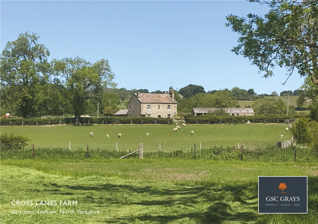 CROSS LANES FARM Garriston, Leyburn, North Yorkshire