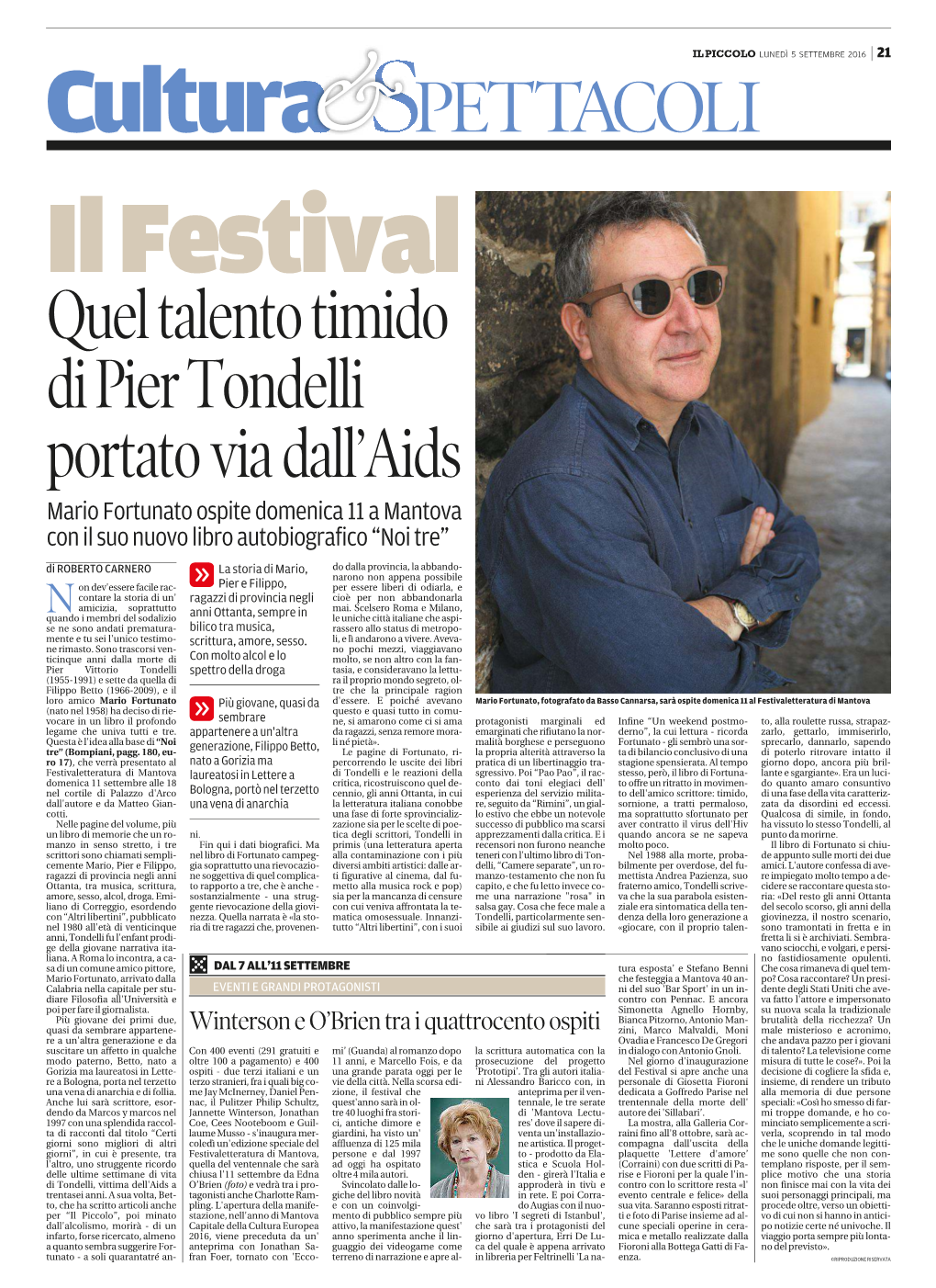 Queltalentotimido Dipiertondelli Portatoviadall'aids