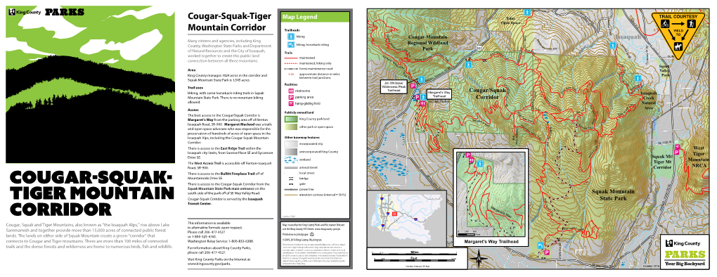 Cougar-Squak-Tiger Mountain Corridor