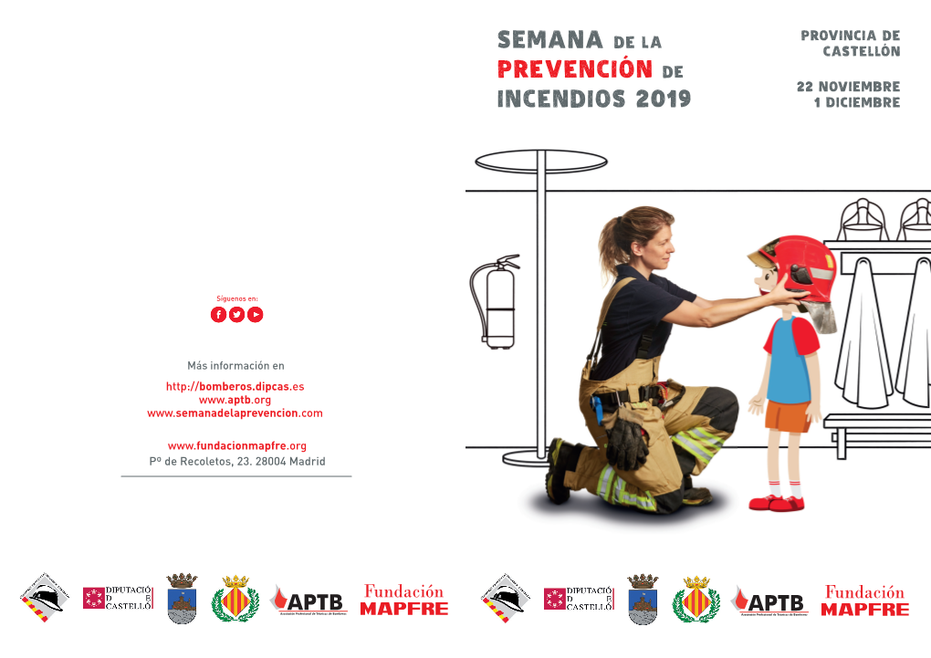 SEMANA De La Prevención De Incendios 2019