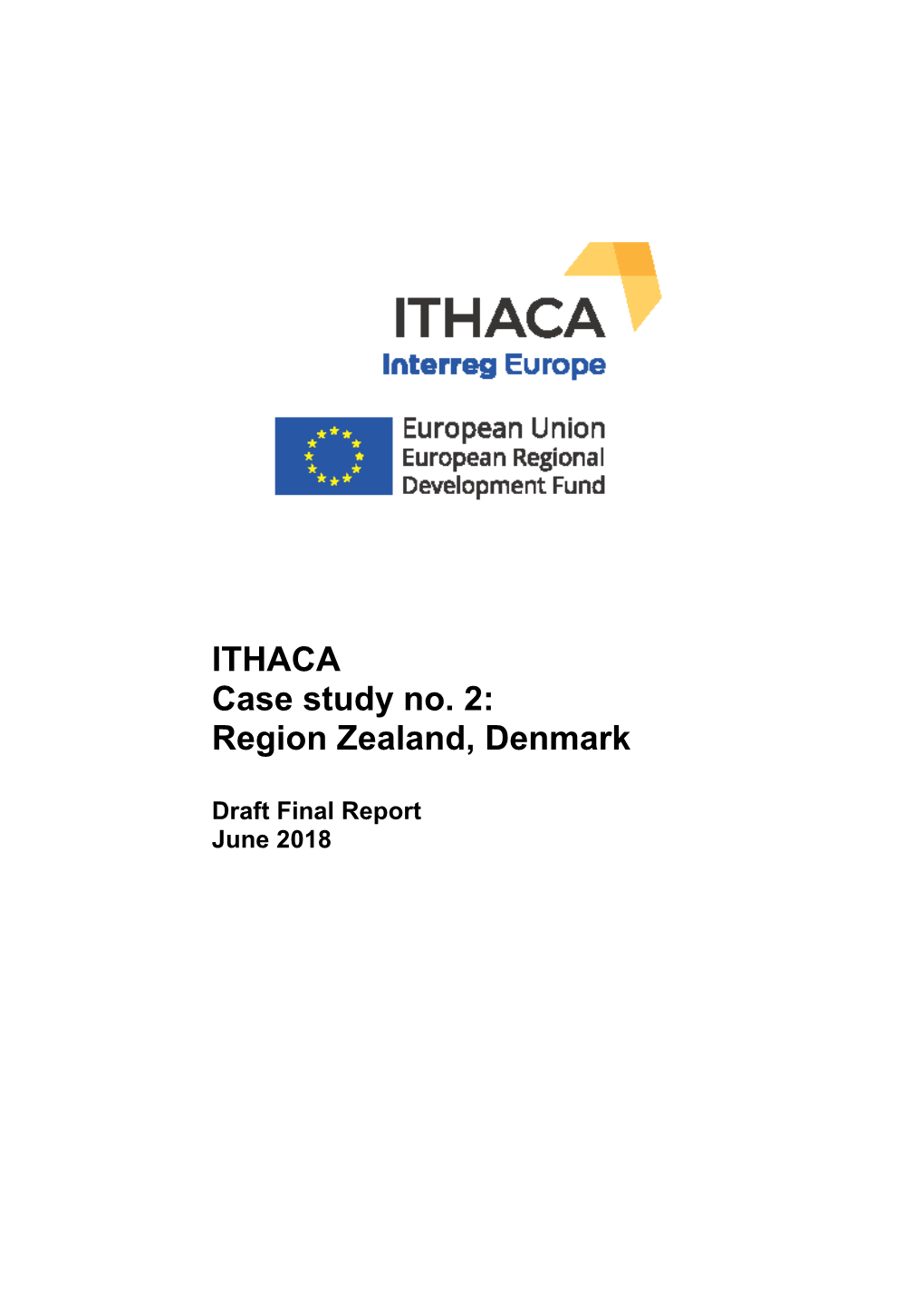 ITHACA Case Study No. 2: Region Zealand, Denmark