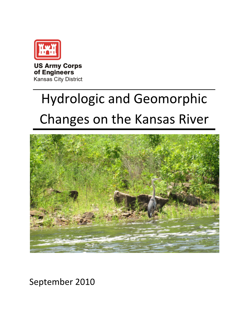 Hydrologic and Geomorphic Changes on the Kansas River