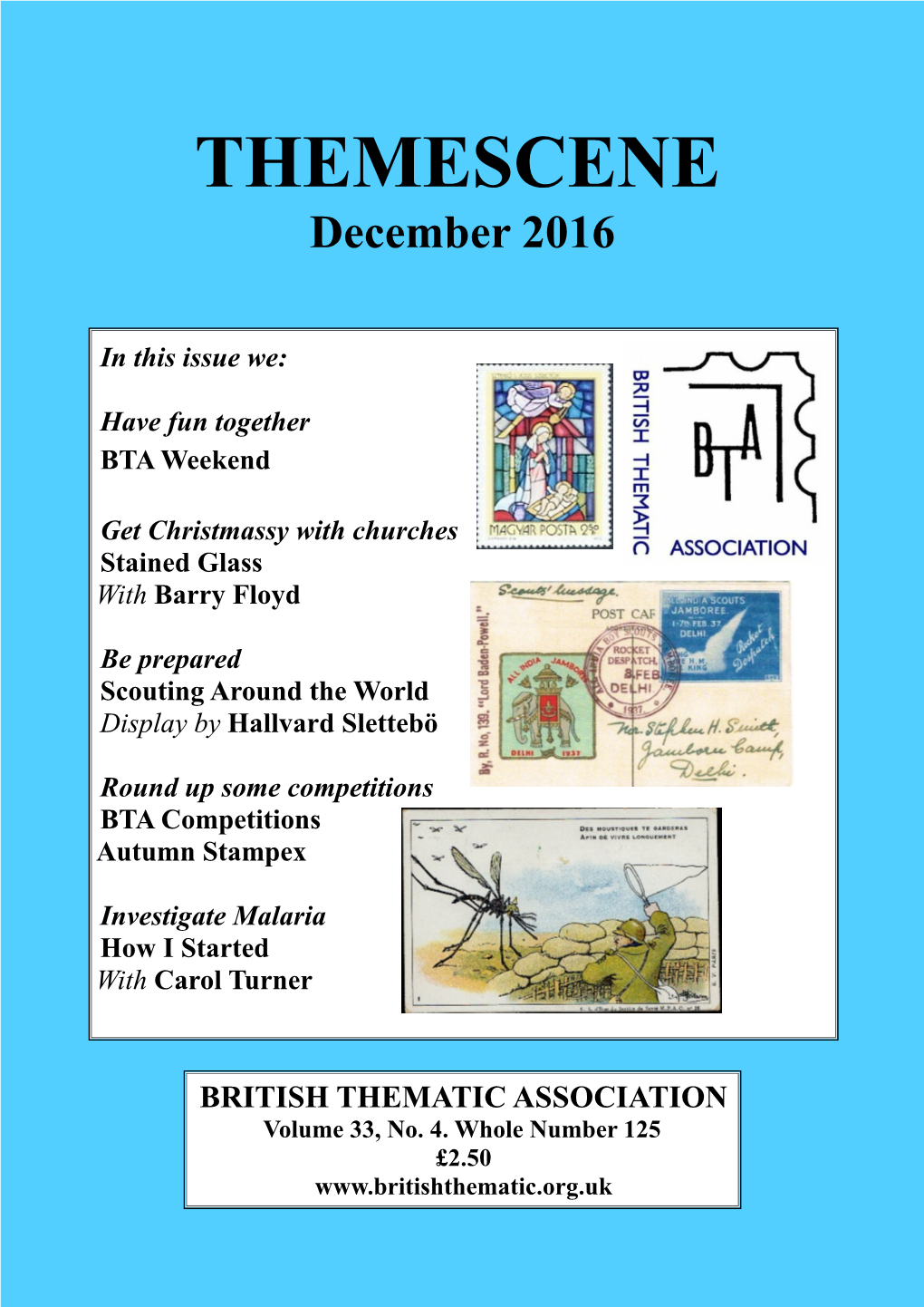 December Themescene Will Be Found a Notice Concerning the Renewal of Your Membership for the Coming Year