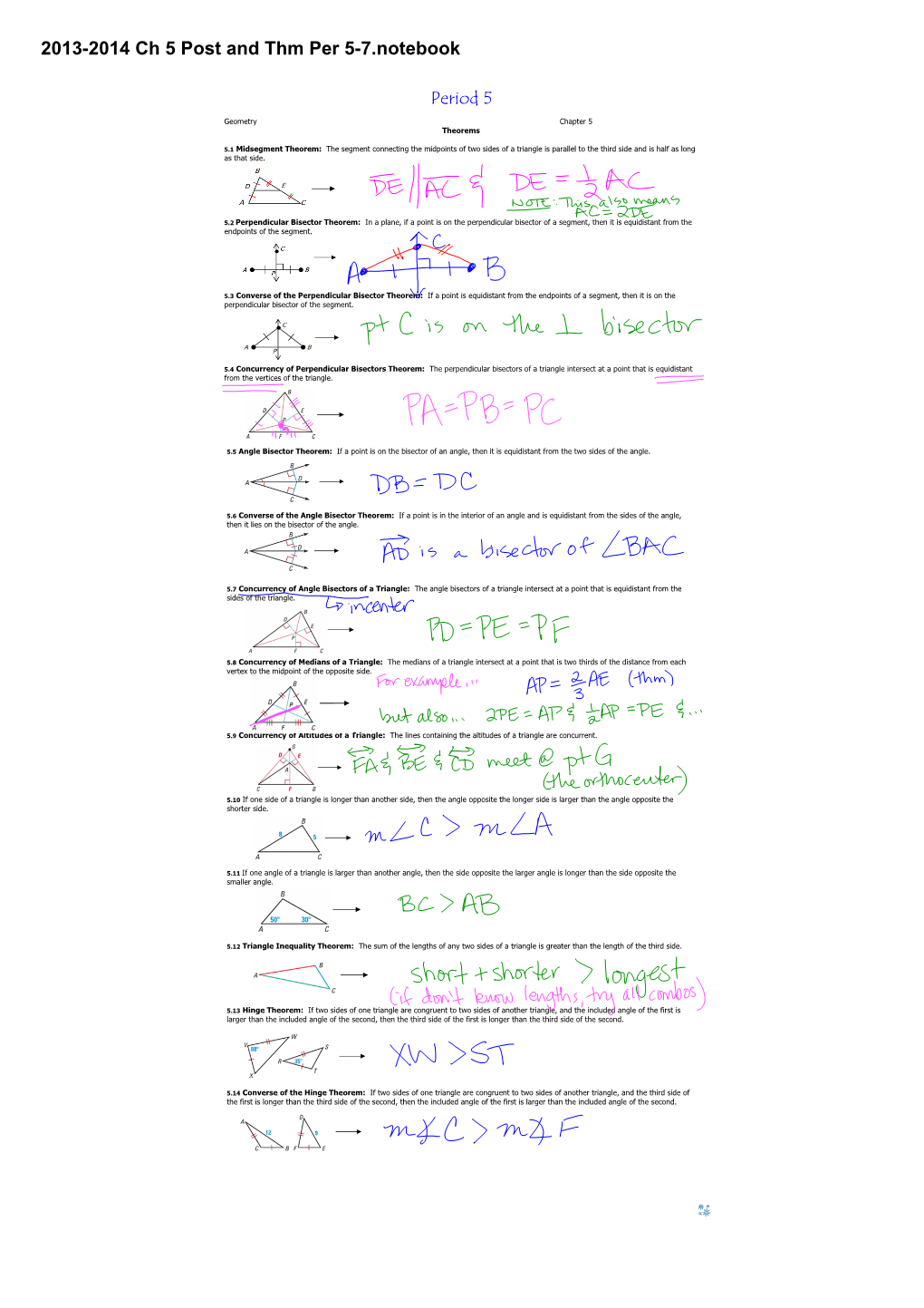 2013-2014 Ch 5 Post and Thm Per 5-7.Notebook