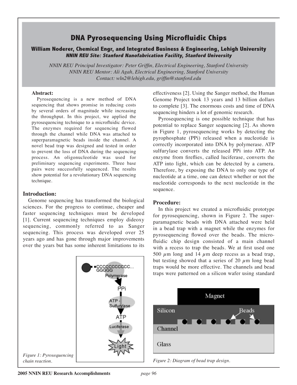 DNA Pyrosequencing Using Microfluidic Chips