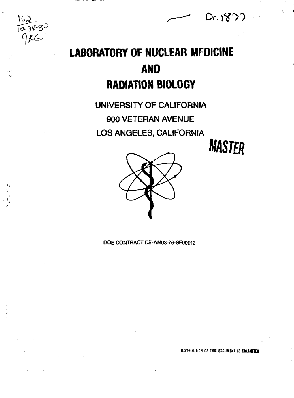 Dr.Flo') LABORATORY of NUCLEAR MFDICINE and RADIATION