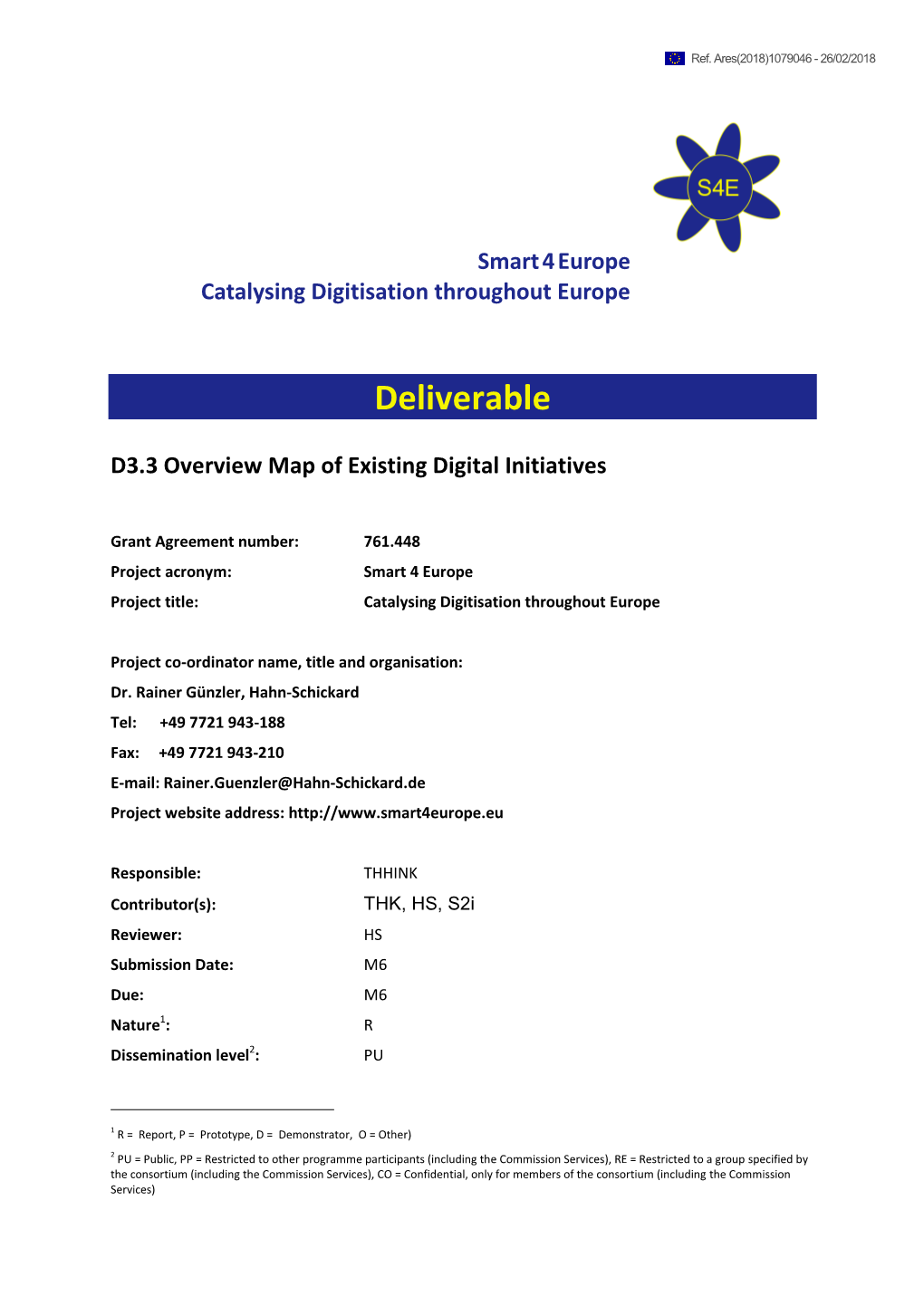 D3.3 Map of Existing Digital Initiatives