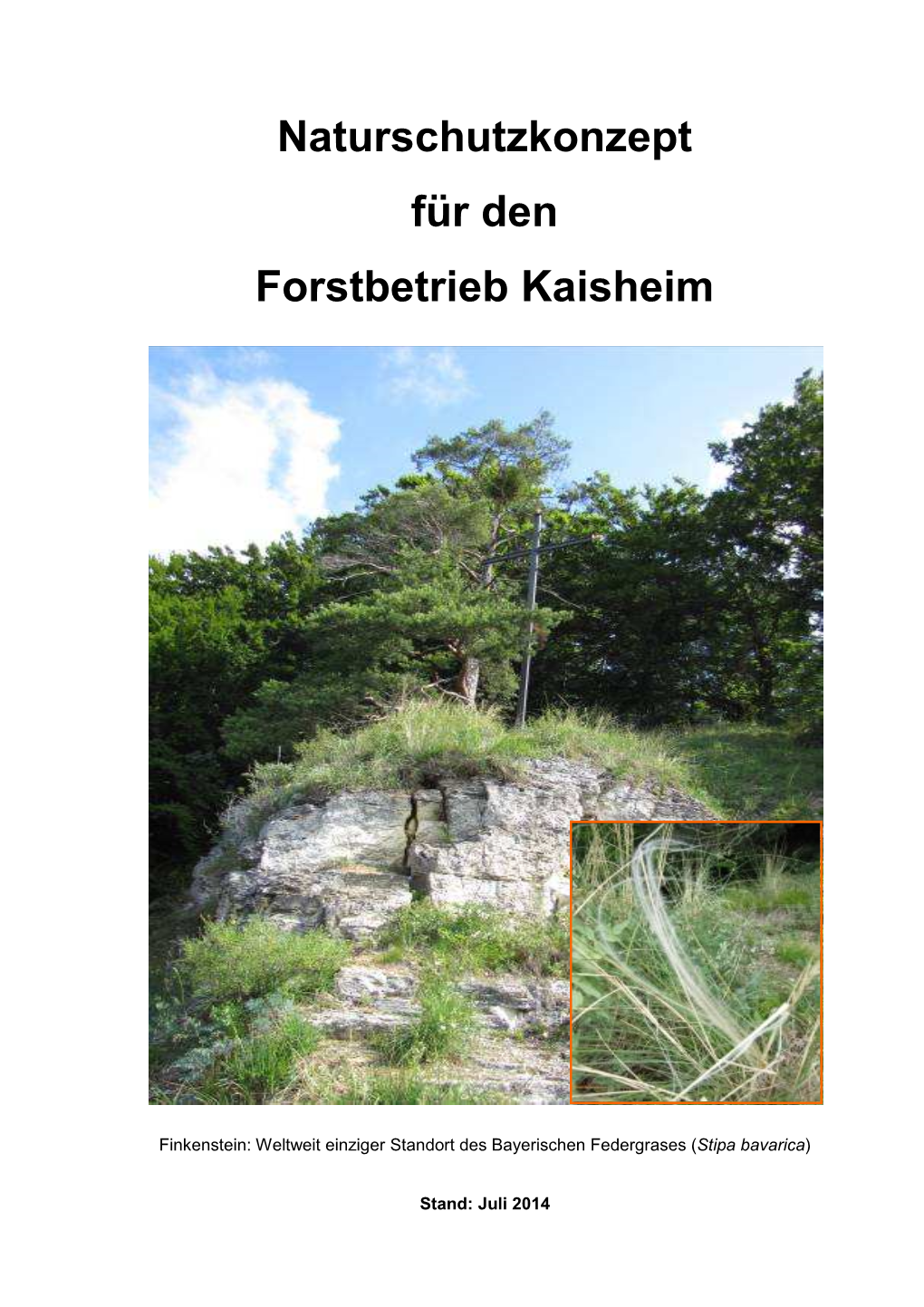 Naturschutzkonzept Für Den Forstbetrieb Kaisheim