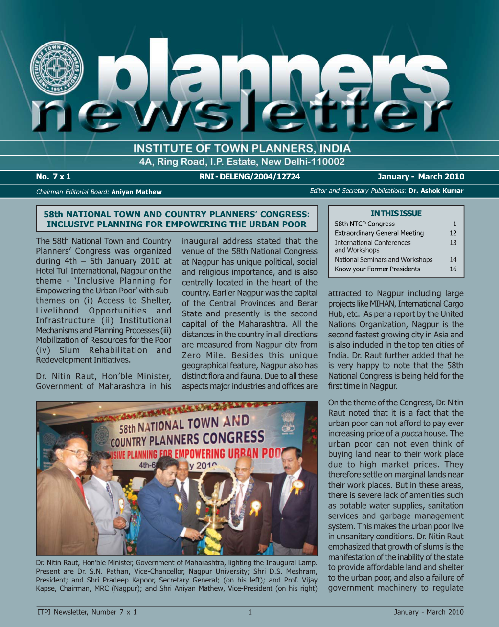 Newsletter 7X1 January-March 2010