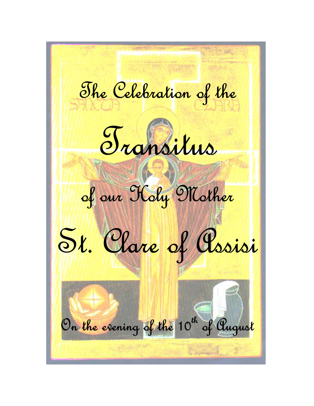 Transitus of Saint Clare of Assisi