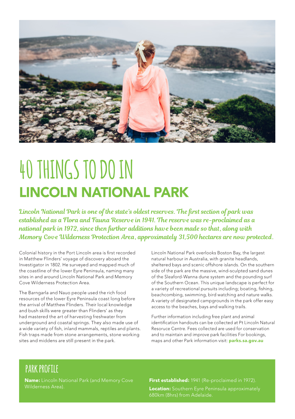 40 Things to Do in Lincoln National Park