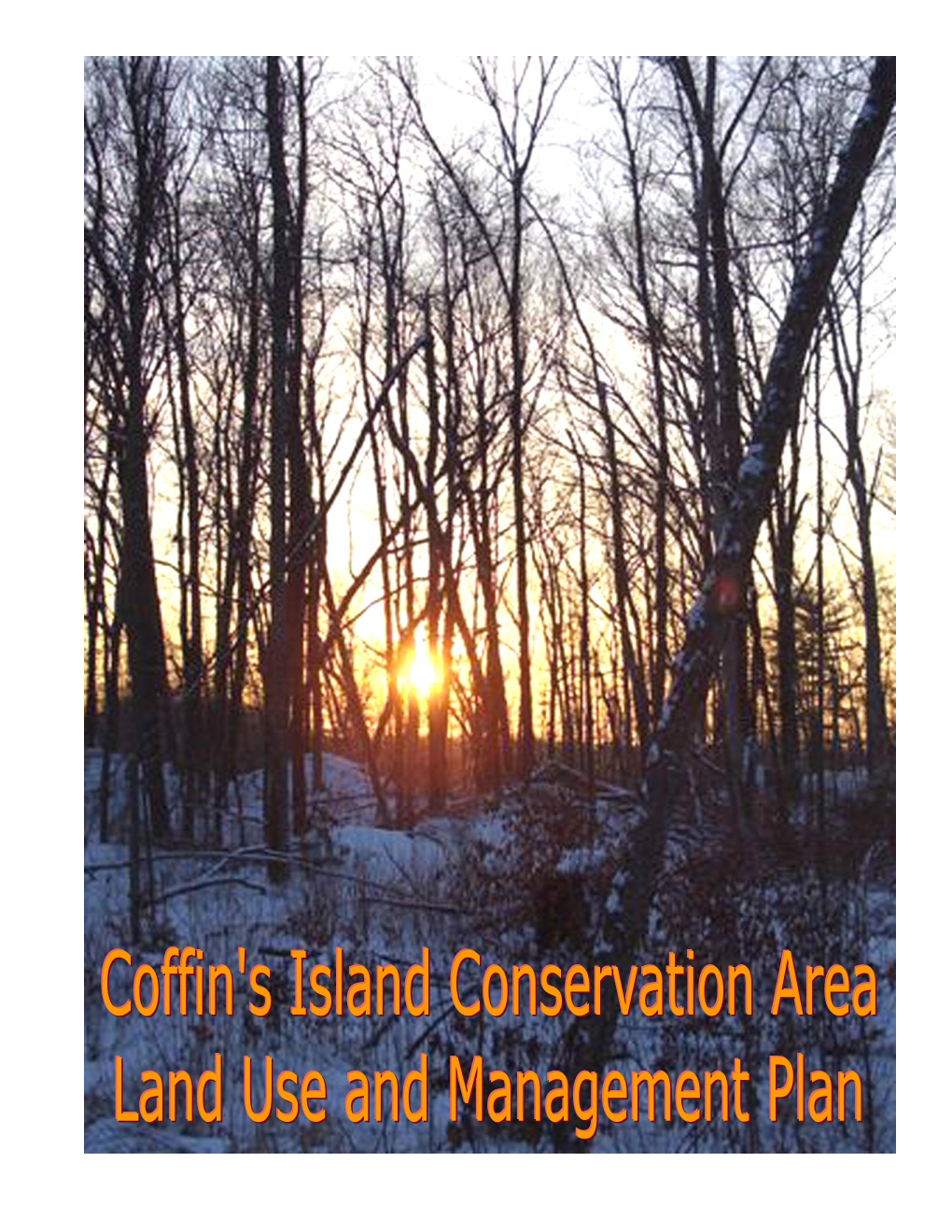 Coffin's Island Land Use and Management Plan