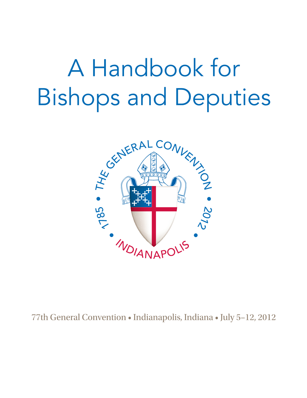 Bishop & Deputy Handbook