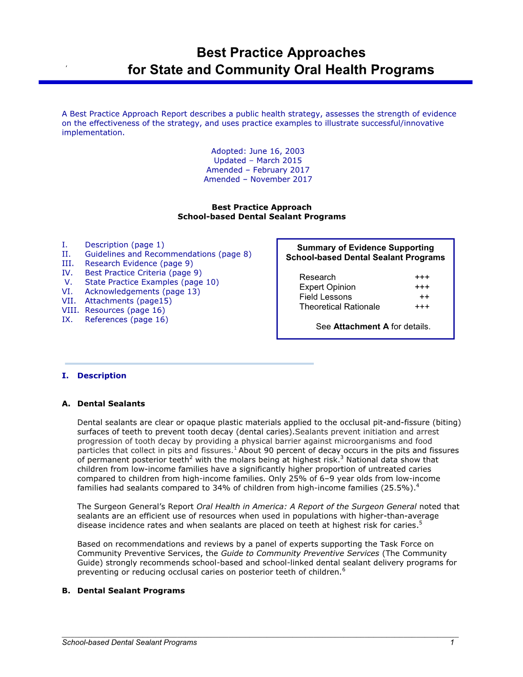 School-Based Dental Sealant Programs (PDF)