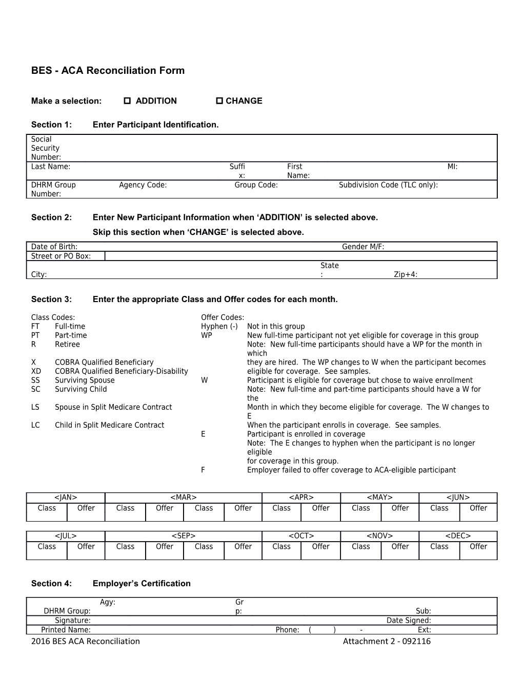 Section 1: Enter Participant Identification