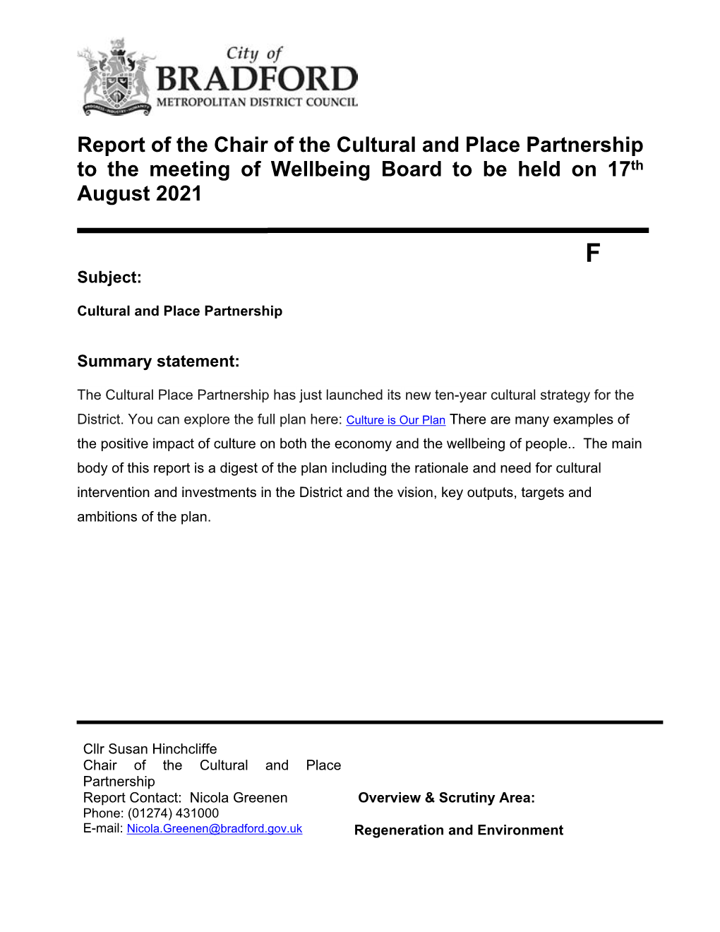 Cultural and Place Partnership Pdf 400 Kb