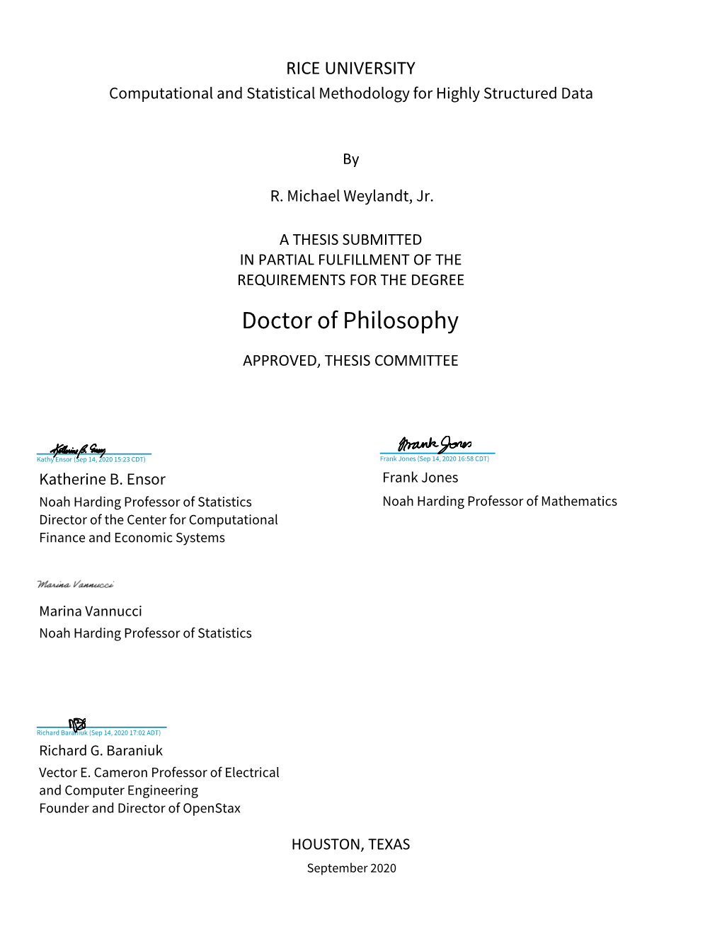 Doctor of Philosophy