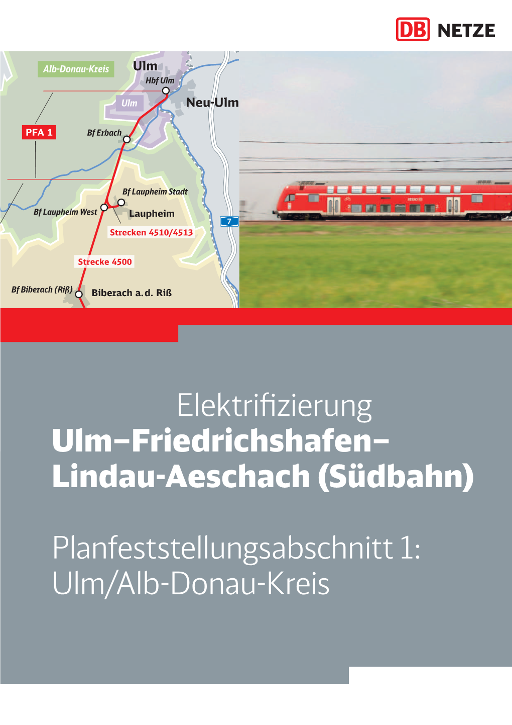 Elektrifizierung Ulm–Friedrichshafen– Lindau