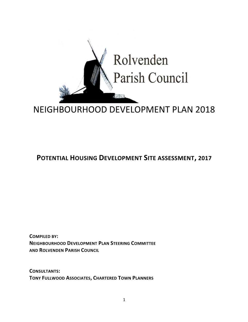 Neighbourhood Development Plan 2018