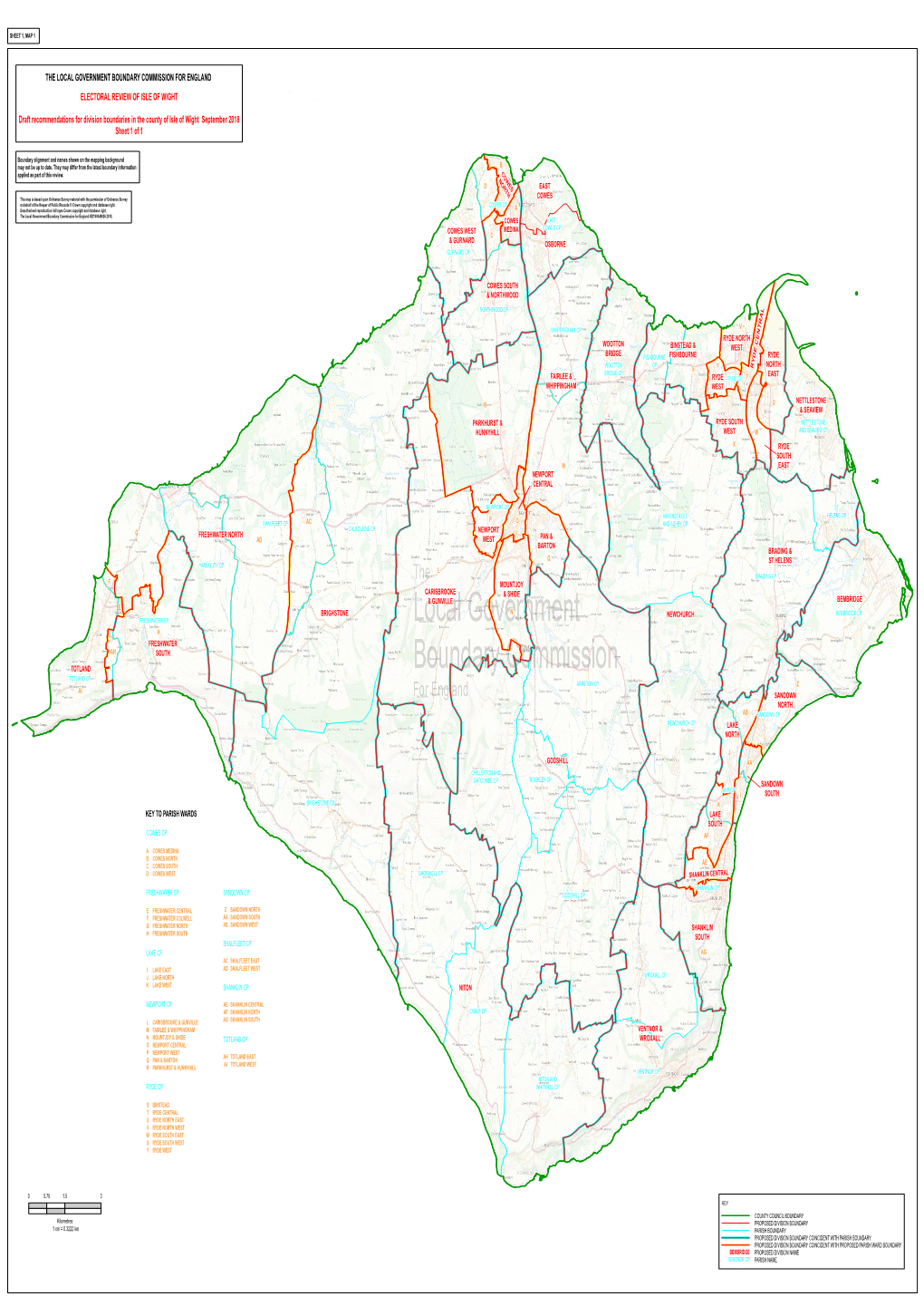 The Local Government Boundary Commission for England Electoral Review of Isle of Wight