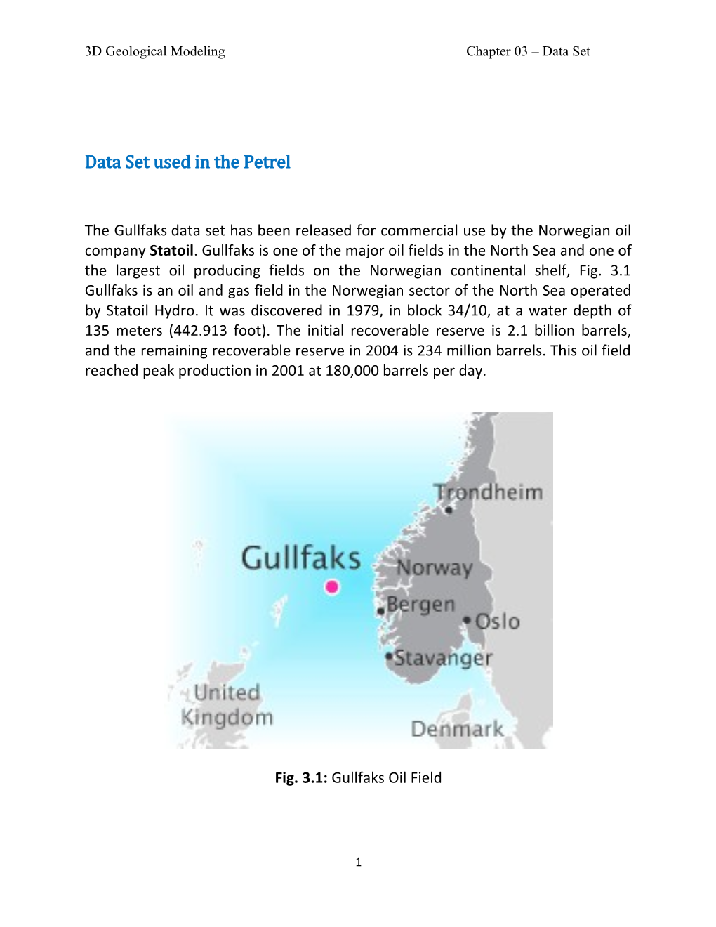 3D Geological Modelingchapter 03 Data Set