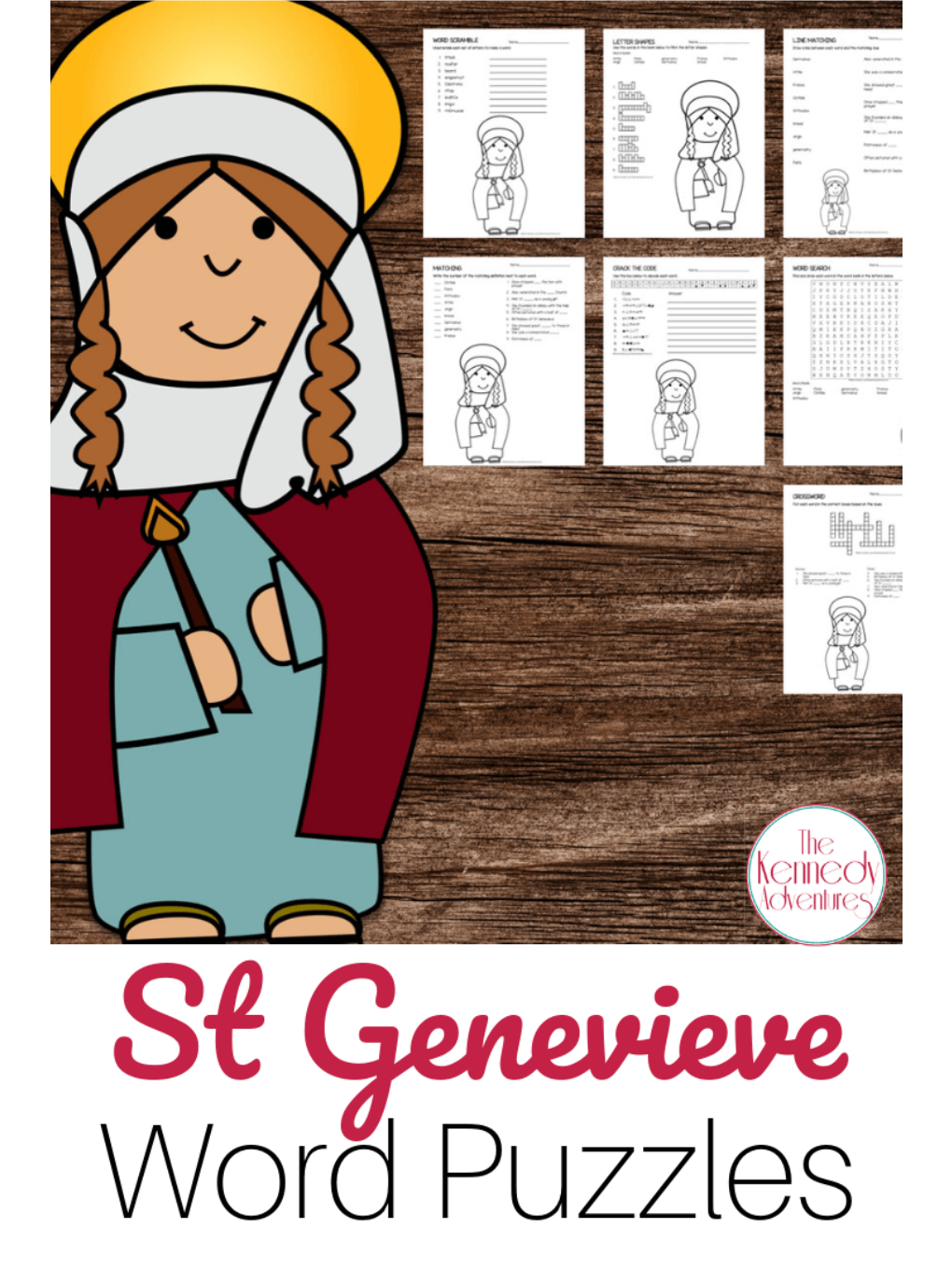 St Genevieve Word Puzzles