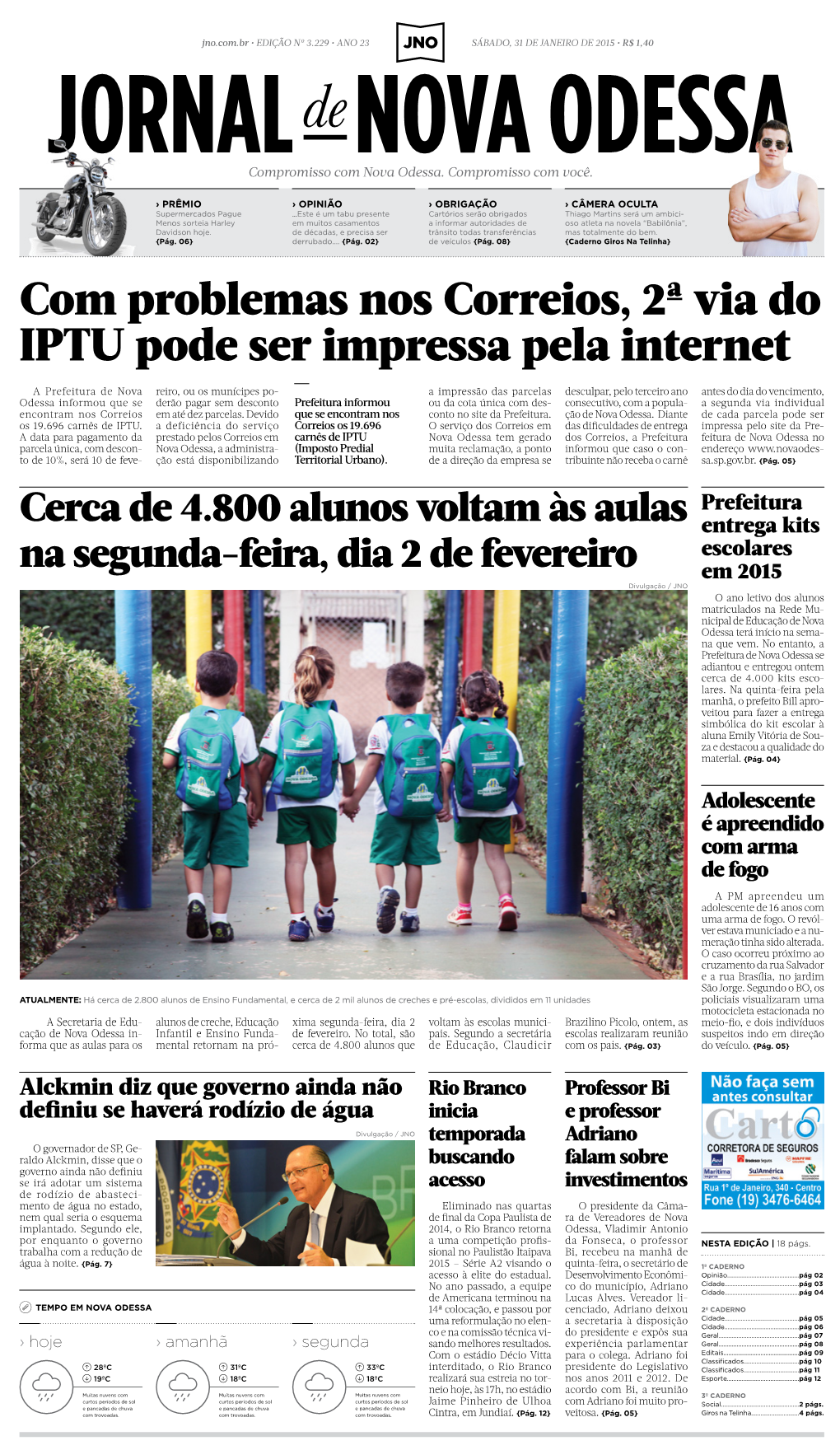 Com Problemas Nos Correios, 2ª Via Do IPTU Pode Ser Impressa Pela Internet