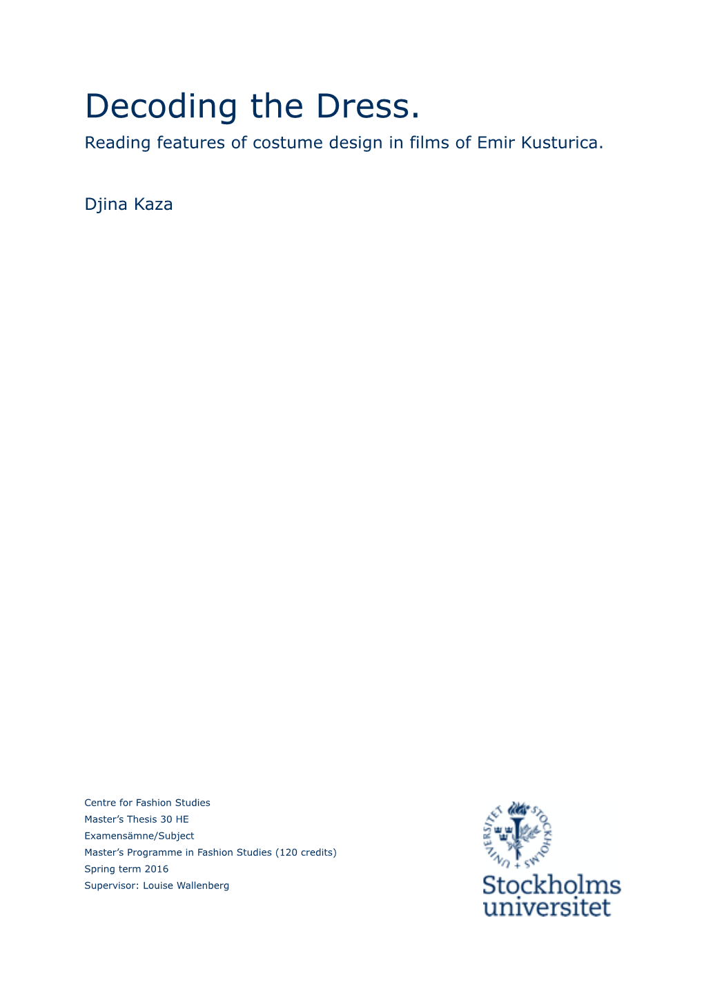 Djina Kaza Thesis