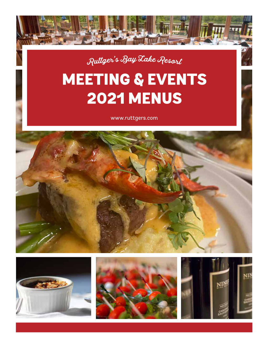 Meeting & Events 2021 Menus