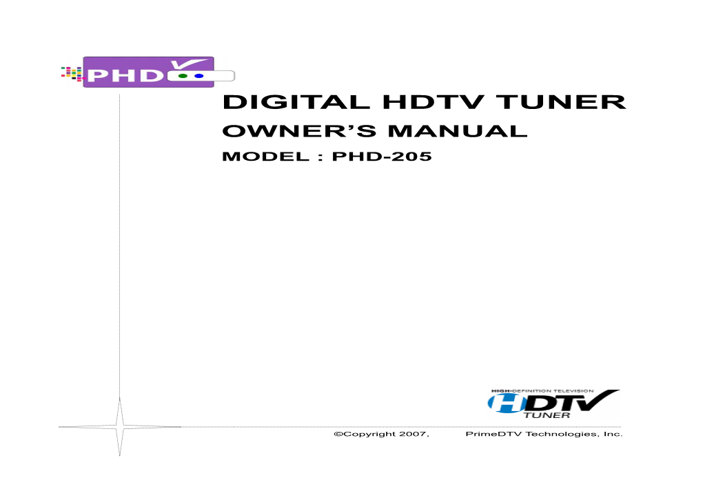 Digital Hdtv Tuner