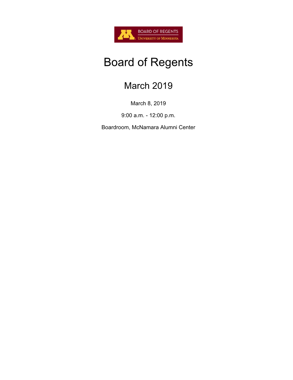 Board of Regents