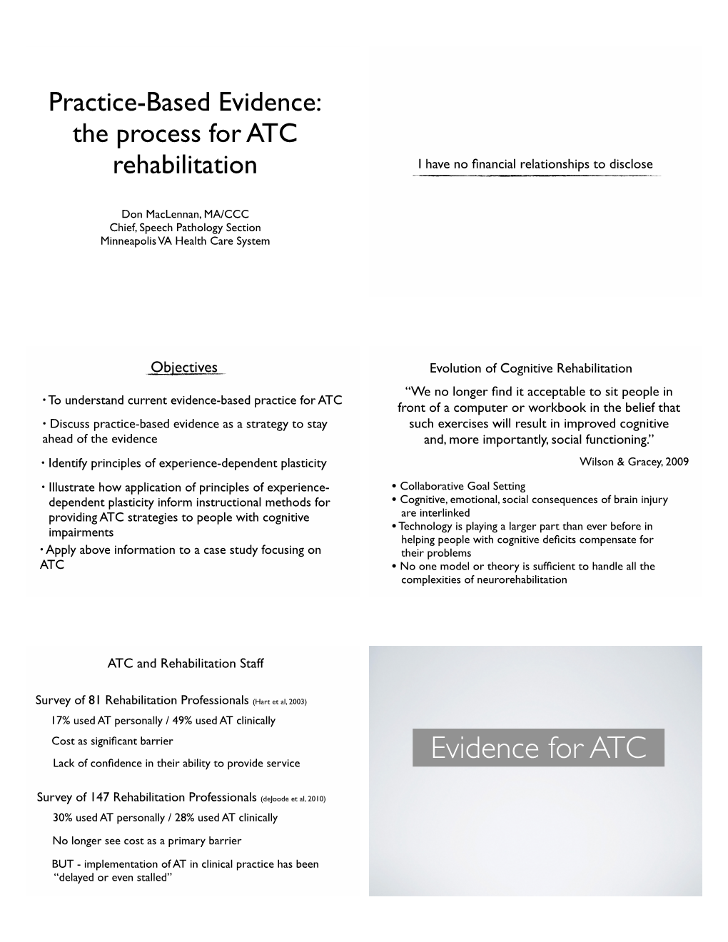 AVASLP ATC Outline