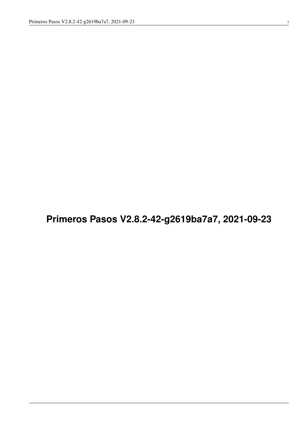 Primeros Pasos V2.8.2-34-Ga0a1c237b, 2021-08-24