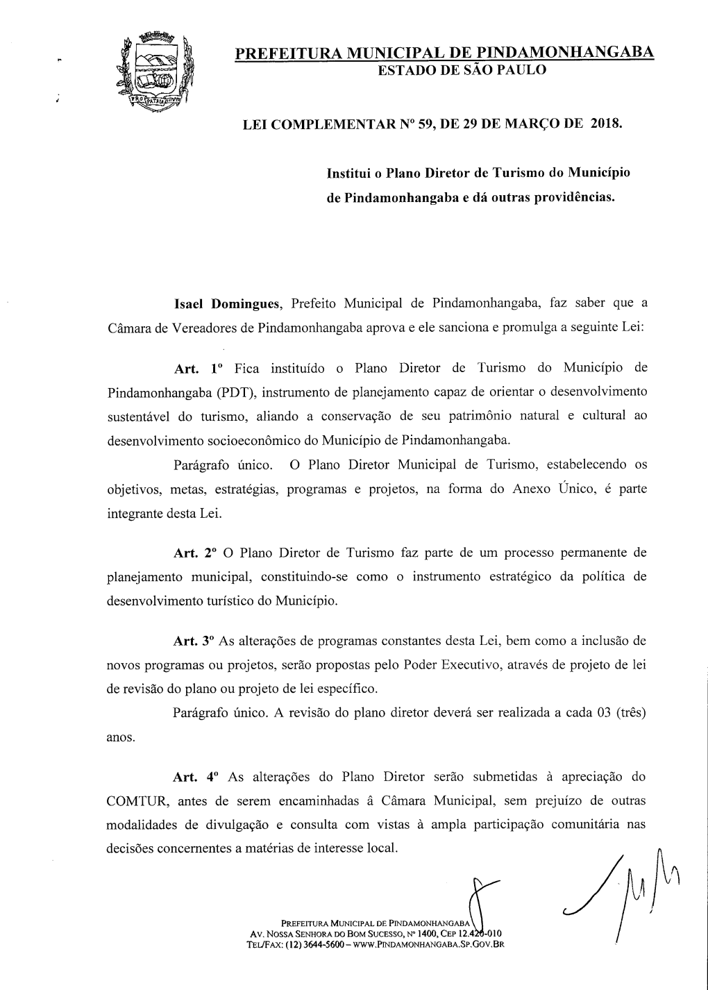 Prefeitura Municipal De Pindamonhangaba Estado De São Paulo