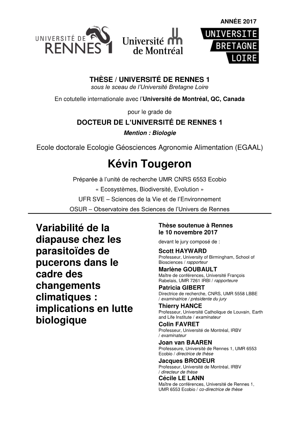 Kévin Tougeron