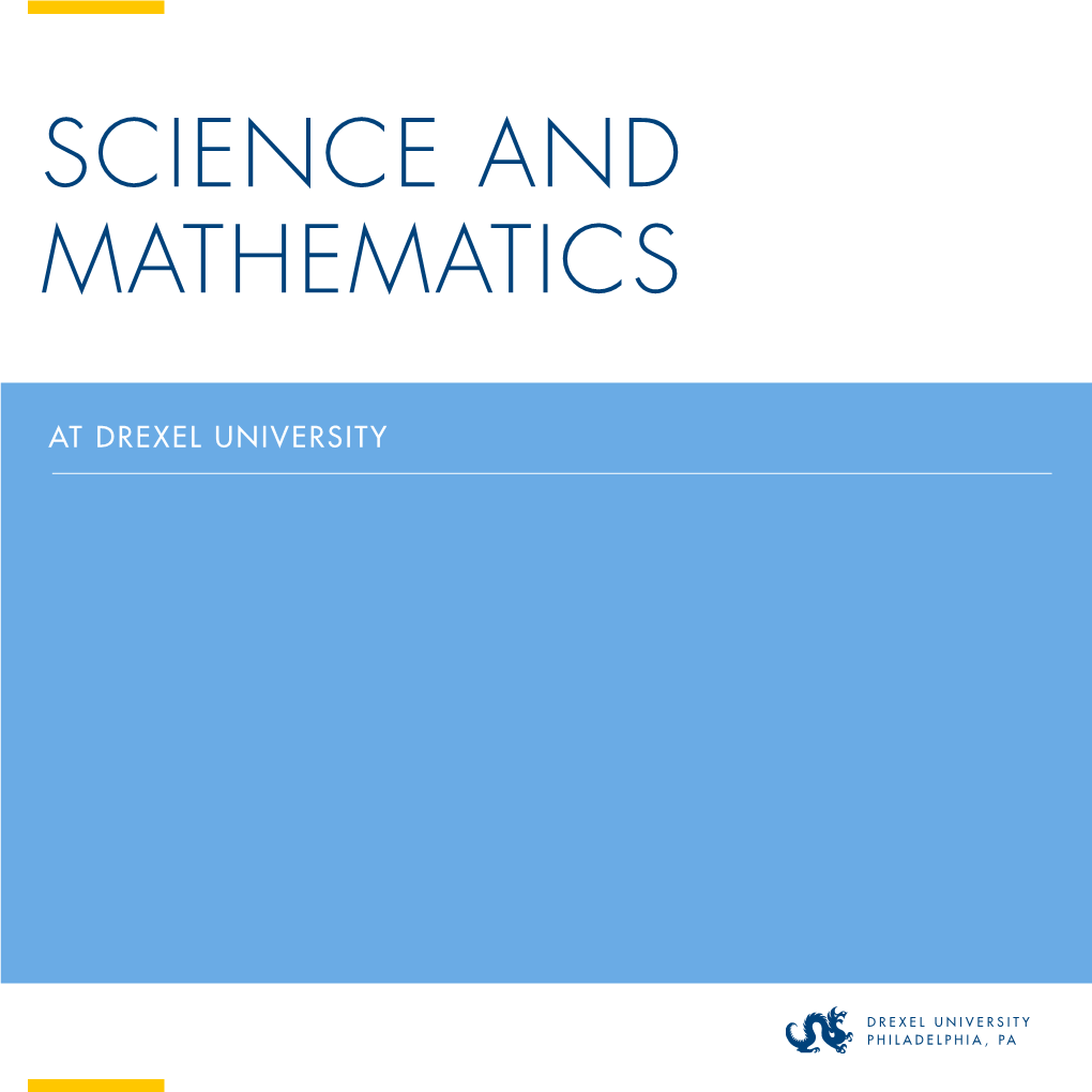 Science and Mathematics