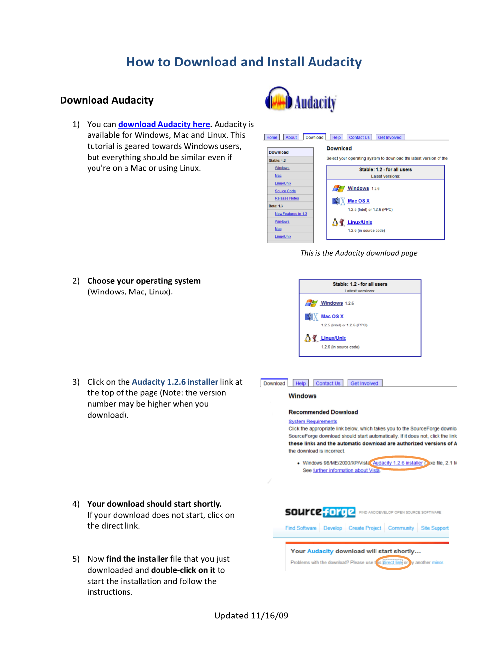 How to Download and Install Audacity